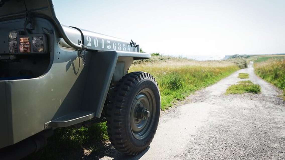 Normandy WW2 British Jeep Tour