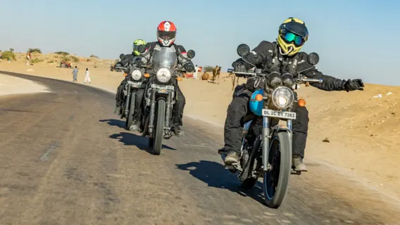 Triangolo d'oro con Pushkar e Jodhpur – Viaggio in moto di 9 giorni