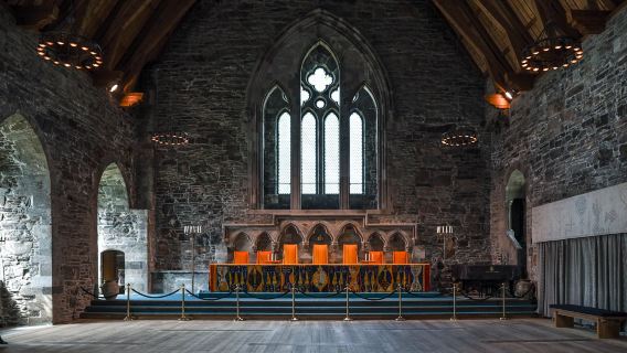 นอร์เวย์ + ตลาดปลาบาร์เกิน + ภูเขาฟลอยเยน + โบสถ์ไม้แวนทอตต์ + พระราชวังโฮกุนซุน