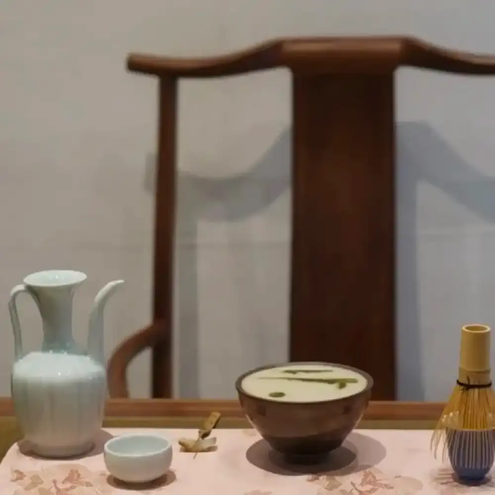 美術館級 中国 宋代 唐物 茄子 文琳 丸壺 茶入 緞子仕覆 漆箱 木