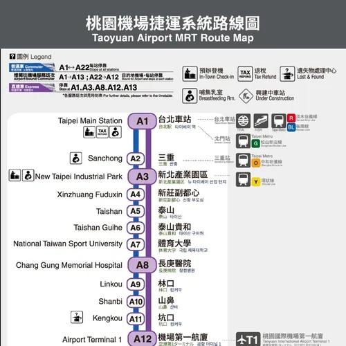 台北　桃園MRT1日チケット 台北MRTチケット事前予約サービス 台北＆新北のMRTで利用できる