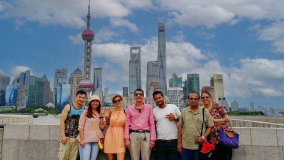 Tour in autobus di 1 giorno al Giardino Yu di Shanghai, Old Street, Bund e Zhujiajiao Water Town
