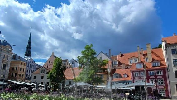 La antigua Riga en italiano: historia y leyendas