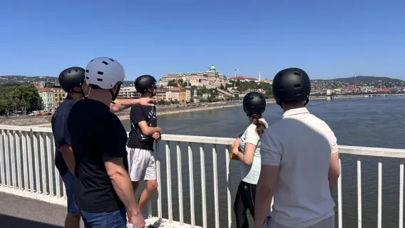 Budapest: tour storico essenziale in bicicletta (1,5 ore)