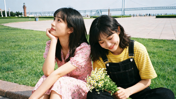 Dalian Xinghai Square Trip Moments[Travel photography for parent-child photos, couples, best friends, children, and family travel photoshoots]