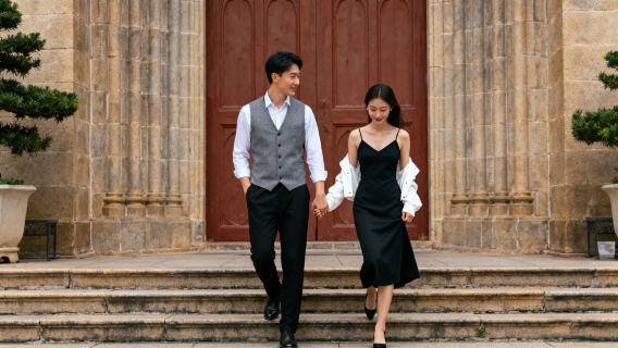 廣州聖心大教堂旅拍【跟拍攝影親子照情侶閨蜜兒童跟拍家庭旅拍】