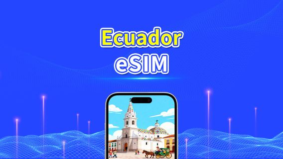 에콰도르 eSIM | 4G | 일일/총 데이터 패키지 | 24시간 청구 | QR 코드
