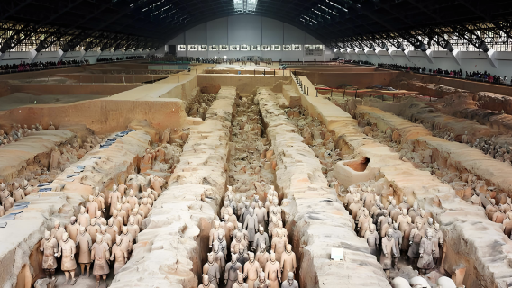 Эксклюзивный индивидуальный тур: Терракотовая армия и городская стена с русскоговорящим гидом