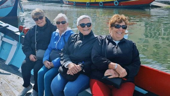 Aveiro: Visita guiada de medio día desde Oporto + Crucero en barco + Degustación de pastelería y vino