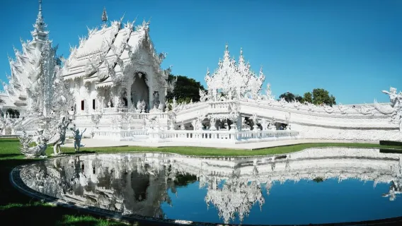 Featured tour with 35 reviews: Chiang Rai White Temple, Black House, Blue Temple + Golden Triangle Day Tour with Hotel Transfer|Meals included|Classic Three Temples