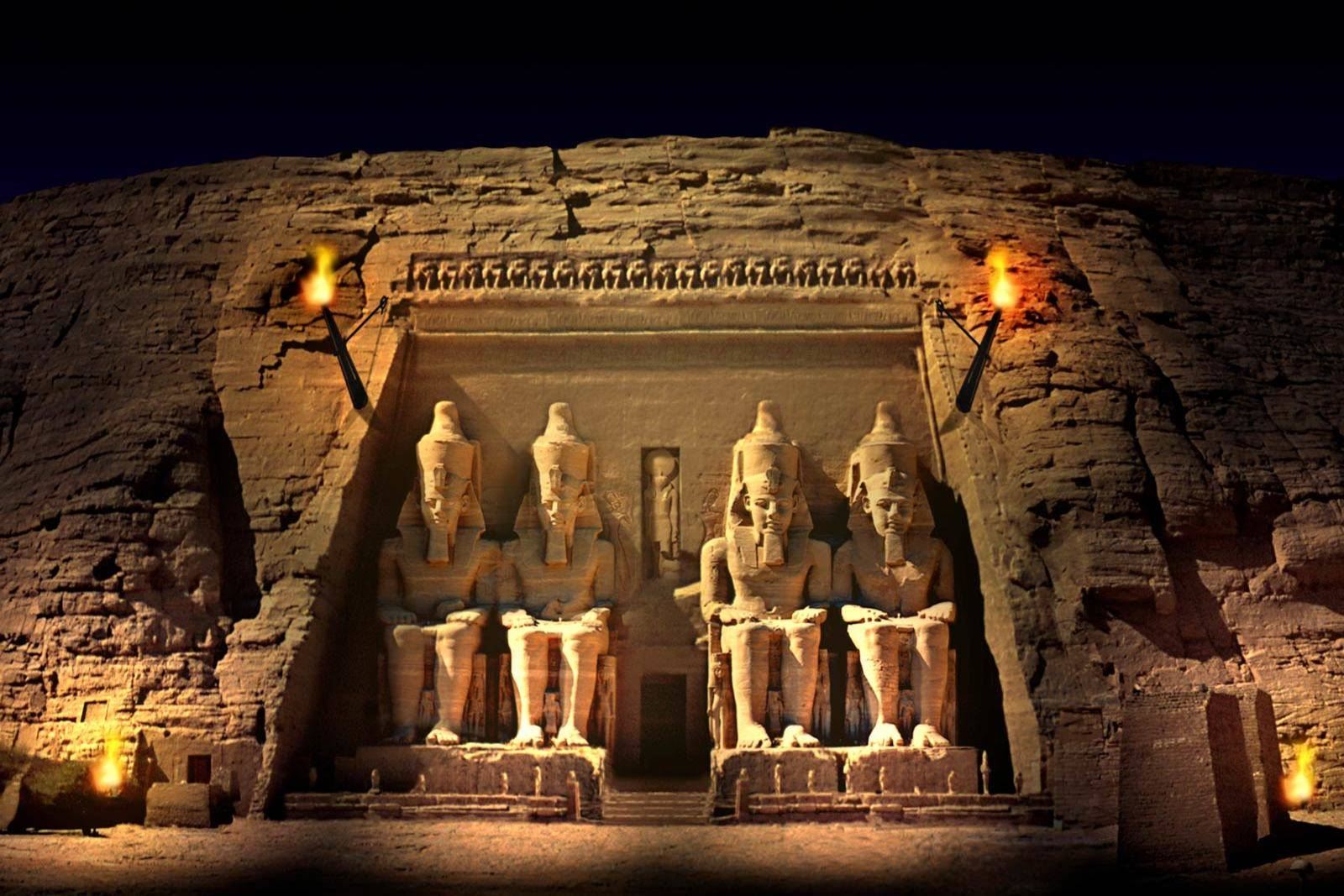 Aswan Abu Simbel Temple Sound and Light show