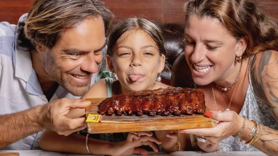Bali specialty pork ribs trending restaurant Seminyak Jimbaran Wahaha pork ribs set meal voucher Wahaha Pork Ribs Seminyak or Jimbaran