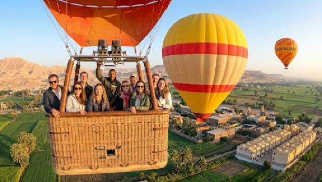Experience Luxor by hot air balloon