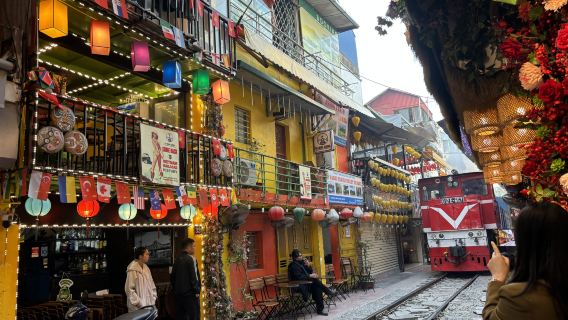 하노이 프라이빗 도보 투어: 기차 거리 & 현지 생활 체험