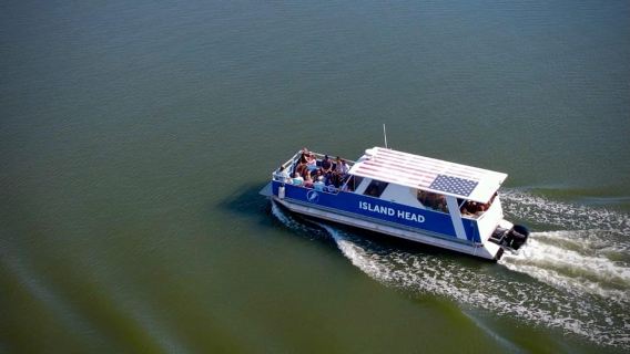 ヒルトン・ヘッド・アイランド：ドーファスキー島行き往復フェリーチケット
