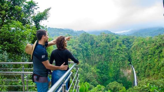 La Fortuna Waterfall, Hanging Bridges, Arenal Volcano Combo Tour