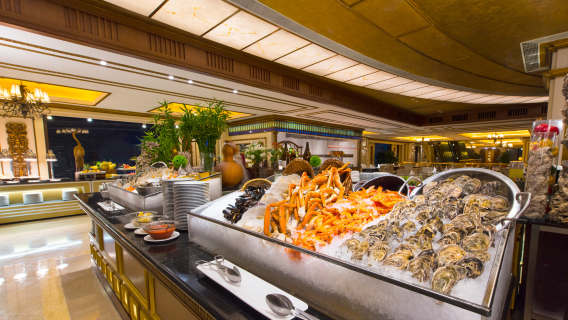 Buffet tại Nhà hàng Park, Khách sạn Harbourview Ma Cao (Bữa trưa/Bữa tối)