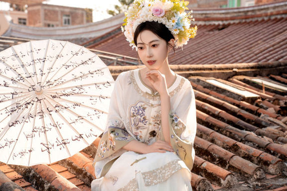 泉州Trip Moments【可1對1網紅簪花單人寫真親子情侶閨蜜訂製旅拍跟拍漢服旗袍全包】