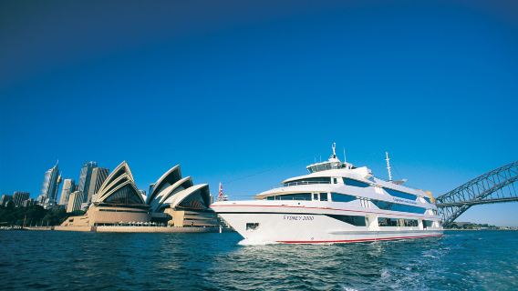 Captain Cook Sydney Harbour Lunch Cruise (Includes 3-course lunch/Departs from King Street Wharf)