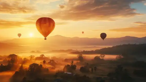 Christchurch Hot Air Balloon Ride in Canterbury, New Zealand