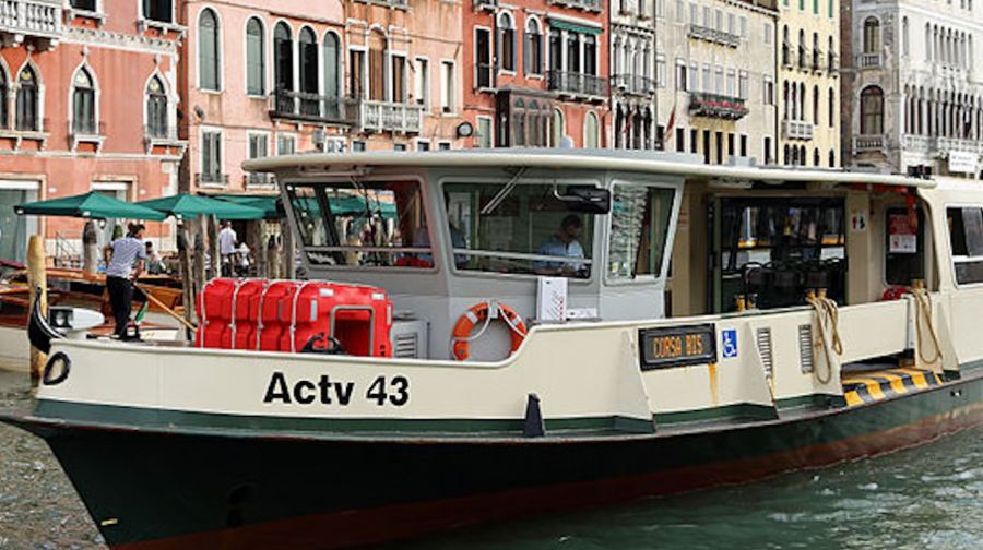 義大利威尼斯水上汽艇通票-Venice Vaporetto Pass
