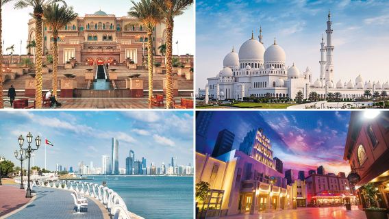 Abu Dhabi City tour with Grand Mosque & Qasr Al Watan Palace Visit