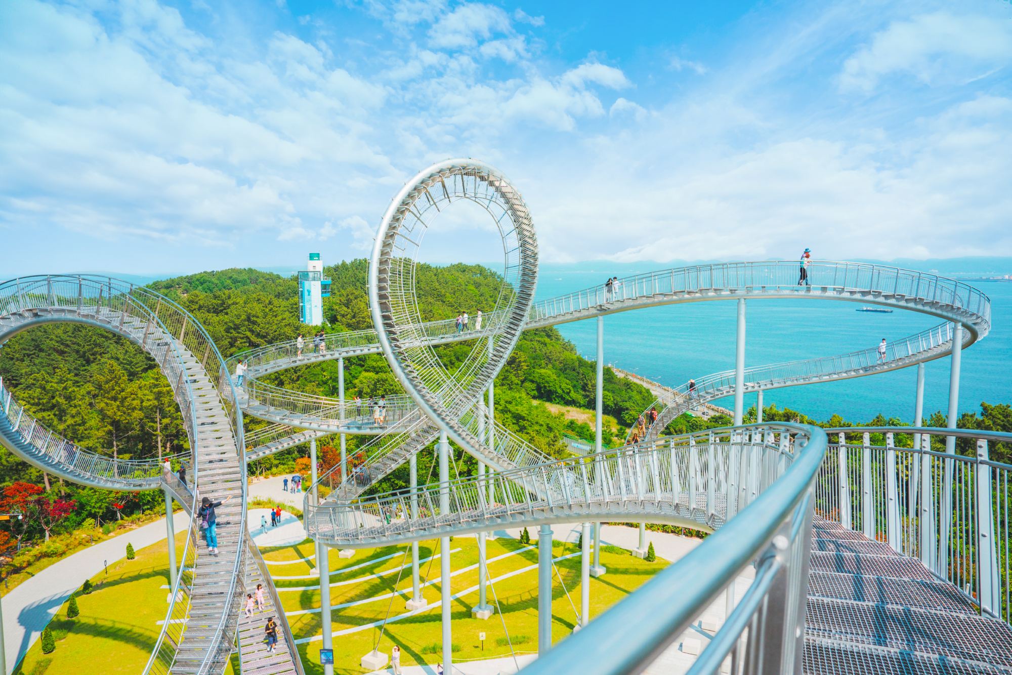 Pohang Space Walk X Lakeside Park Cherry Blossom Viewing | Departing from Busan