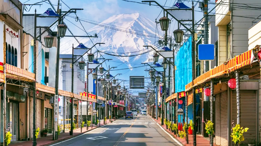 富士山七景INS熱門打卡，網紅羅森，河口湖大石公園一日遊