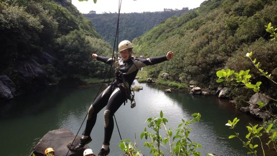 Excursión de medio día de barranquismo en las Siete Cataratas de Mauricio (ida y vuelta+ instructor) Consultar ahora