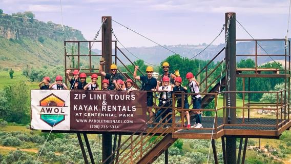 Twin Falls: Zip Line Tour