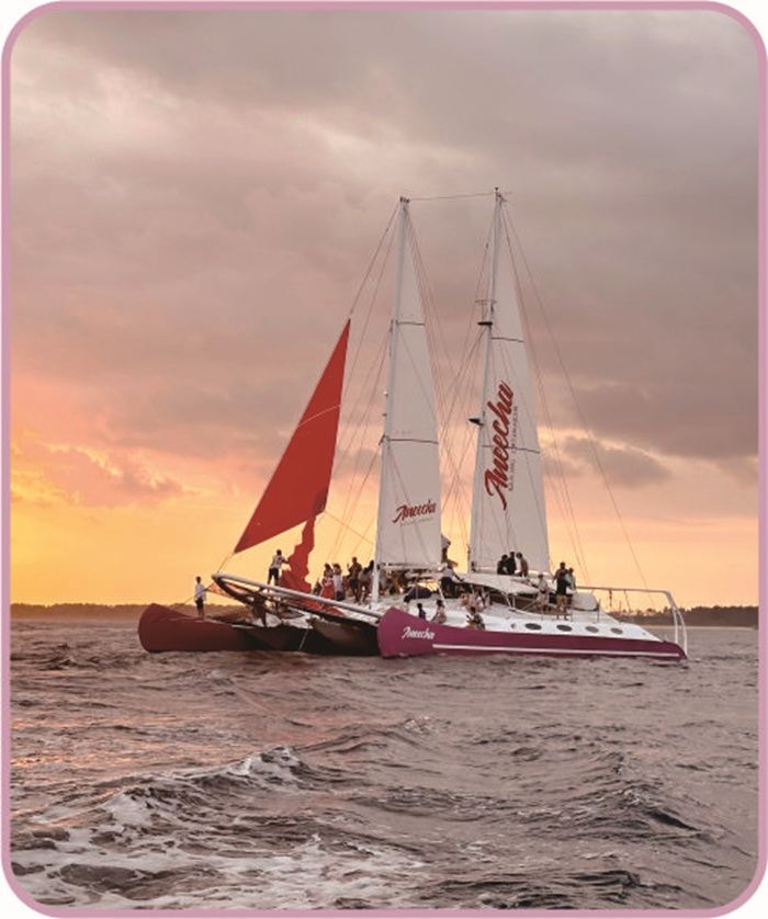 Crociera con cena al tramonto a Bali di Aneecha - Vista sull'oceano e cena sul ponte