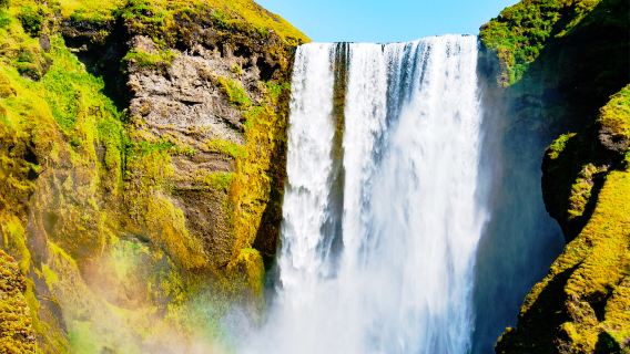Chinese-speaking group tour / Classic day tour of Iceland's South Coast|Waterfall Glacier + Reynisfjara Beach|Optional small group transfer