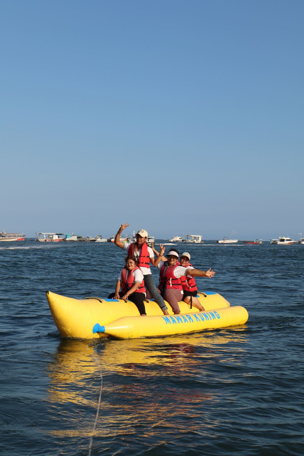 Sport acquatici a Tanjung Benoa a Bali con Mawar Kuning Dive & Water Sport