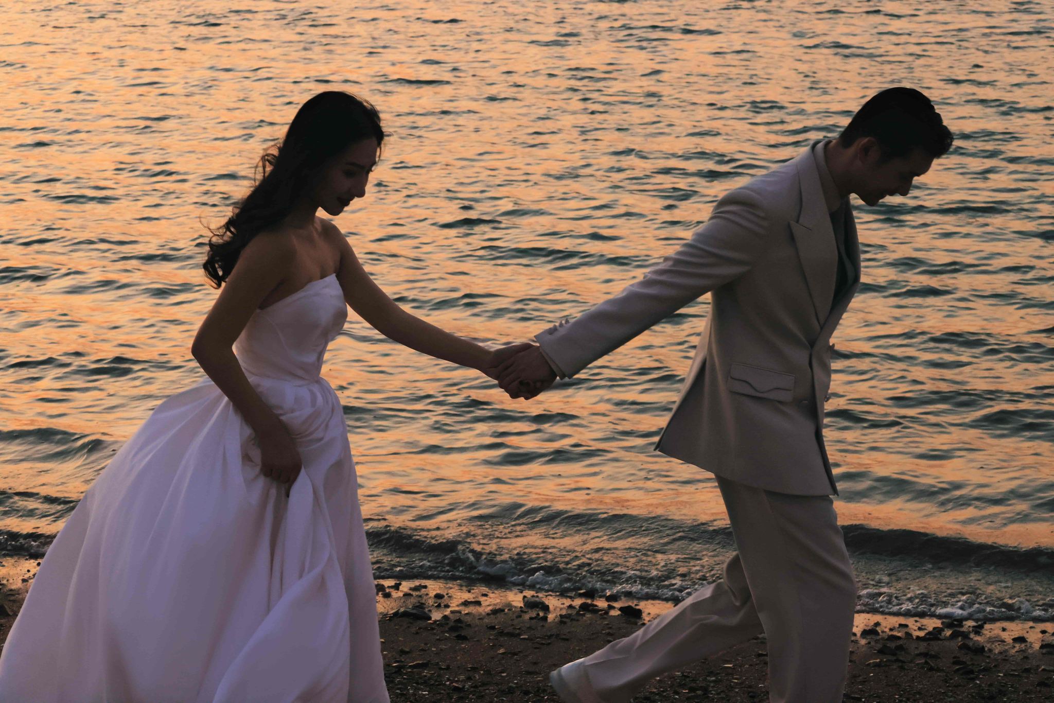 Trip Moments Zhenping[Tasik Taigong/Kuil Dewa Bandar/Lavender/Pemandu pelancong + Trip Moments + Fotografi perkahwinan dengan dron dan filem pendek]