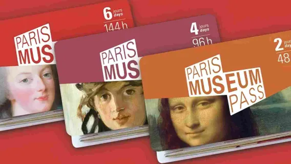 Passe para Museus de Paris [2 dias/4 dias/6 dias Paris Museum Pass para escolher]