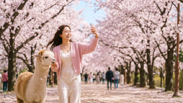 Alpaca World X Nami Island X Gangchon Rail Park