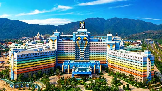 【童趣便捷】珠海長隆企鵝飯店2天1晚/3天2晚/4天3晚不限暢玩套票海洋王國/飛船樂園可長隆秀/卡卡虎/晚餐