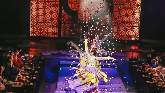 Chongqing Huali Banket · Immersiv hofmadshow i Li Yan Ba Guo | Hanfu-makeup og styling + havefest + Ba-Yu kulturforestilling | Ba Guo By