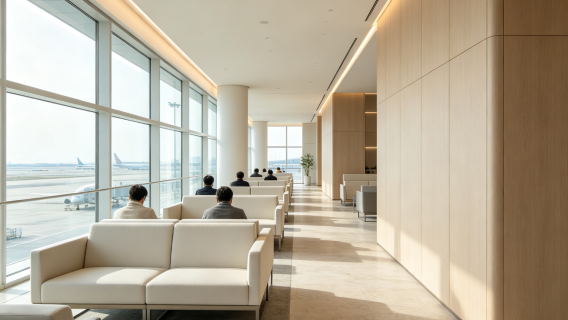 ICN Incheon International Airport in Seoul, Korea VIP lounge | T1T2 transfer waiting area for return flight overnight lounge/Incheon Airport lounge