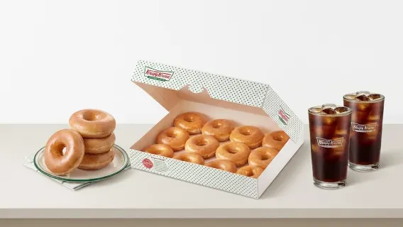 Kore'de Geçerli | Krispy Kreme Donut Elektronik Hediye Çeki | Klasik Popüler Tatlılar