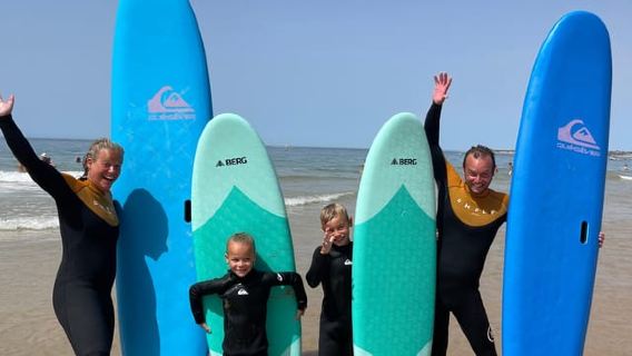Albufeira: Galé Beach Surf Lesson