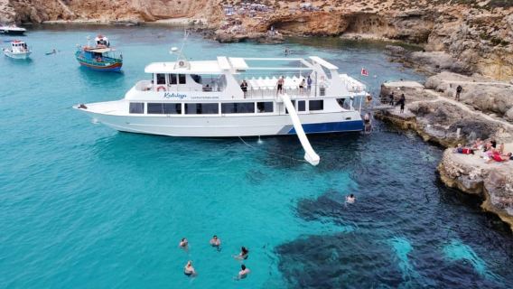 Comino: Blue Lagoon, Crystal Lagoon and Sea Caves