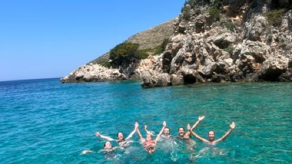 Vlore: Sazan Island,Haxhi Ali Cave & Karaburun Boat Tour