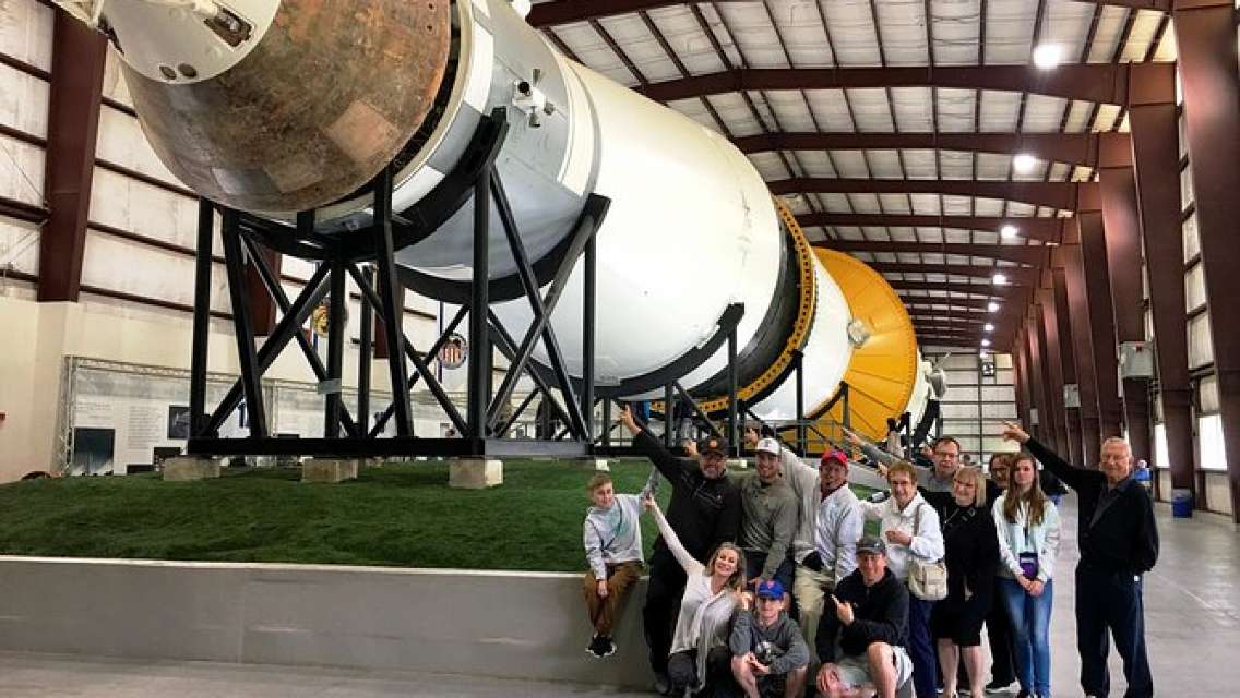 Group Tour of the Space Center Houston Guided by a Real Rocket Scientist