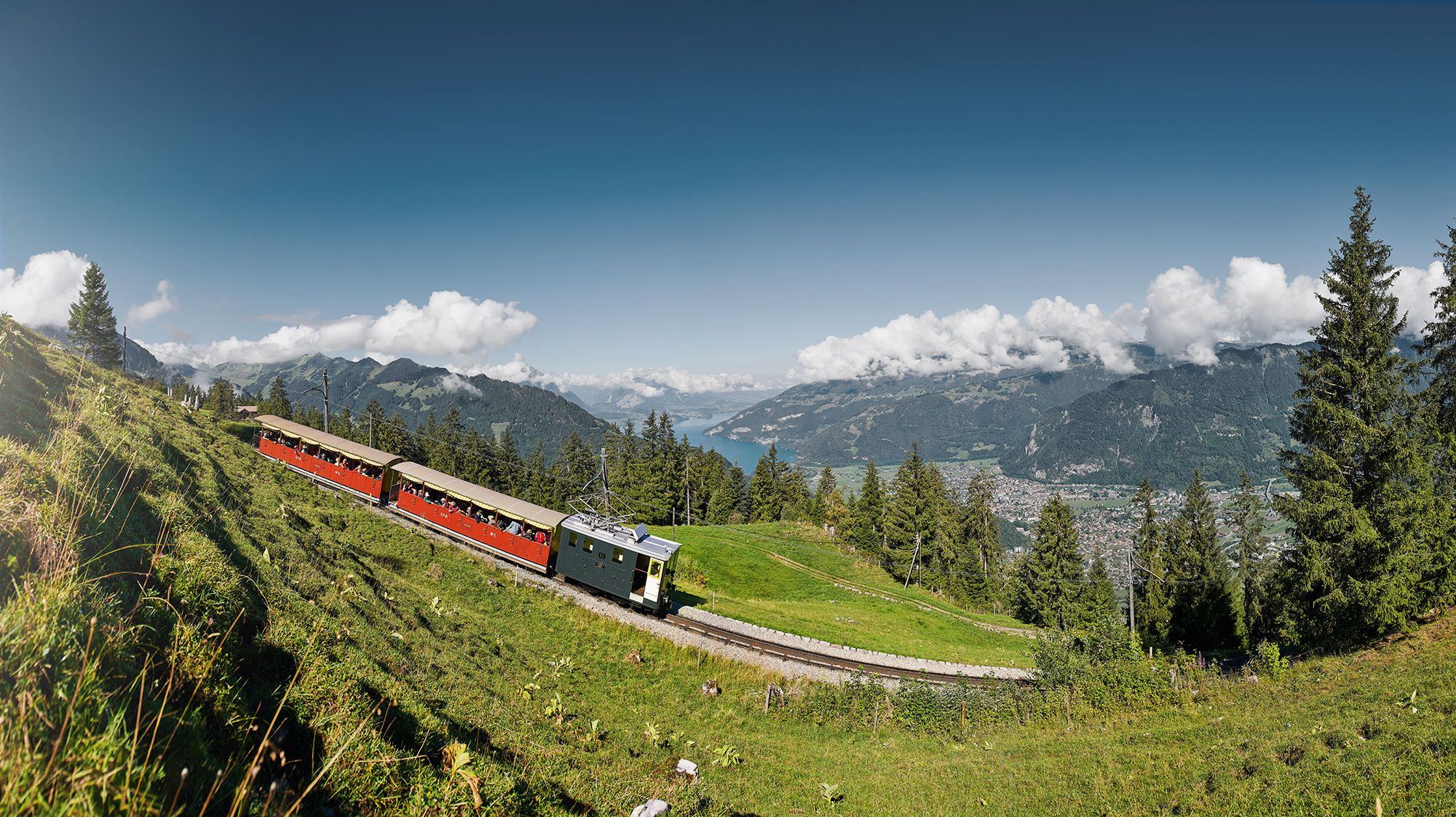 Schynige Platte Ticket rack railroad from Wilderswil