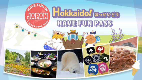 Official Ticket: Have Fun in Hokkaido|Hokkaido Fun Pass 1 Week Free Pass