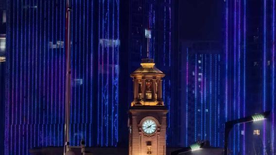 Tour nocturno a pie por Wuhan: Expedición nocturna en el "Chicago oriental" de Wuhan