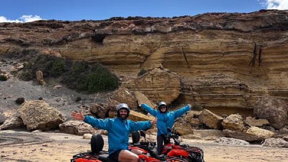 Sidi Kaouki : circuit en Quad plages dunes