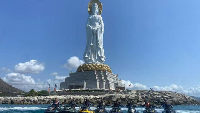 Jet Ski Self-Drive to Nanhai Guanyin (Round Trip Approximately 3 hrs)
