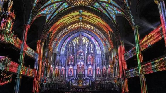 蒙特利爾鐘樓+激流島公園+科學中心+聖母世界之後主教堂一日遊